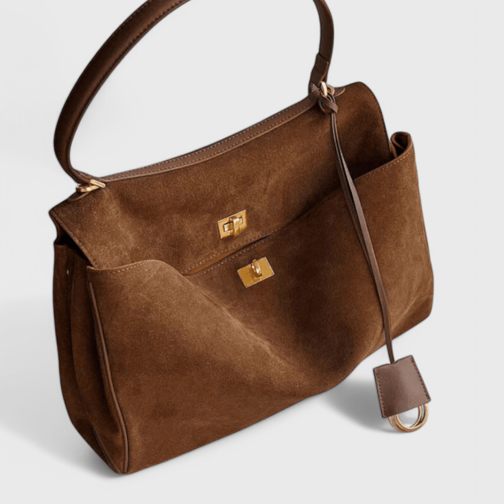 Cecilie | Guldlås håndtaske