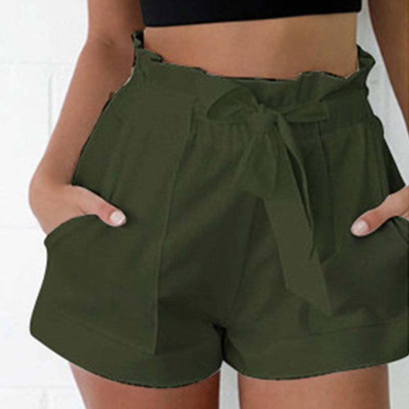 Cecilie | Paper Bag Shorts