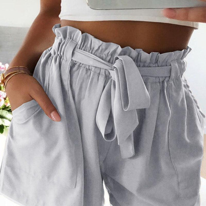 Cecilie | Paper Bag Shorts