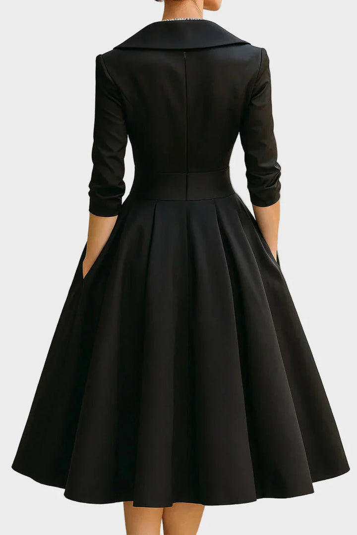 Ceryn | Satin Midi Dress