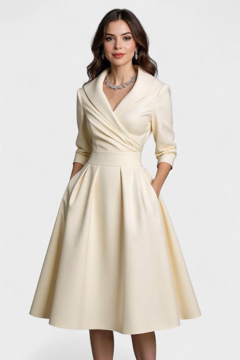 Ceryn | Satin Midi Dress