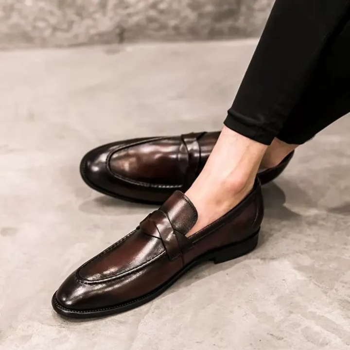 Stylish Leather Loafers