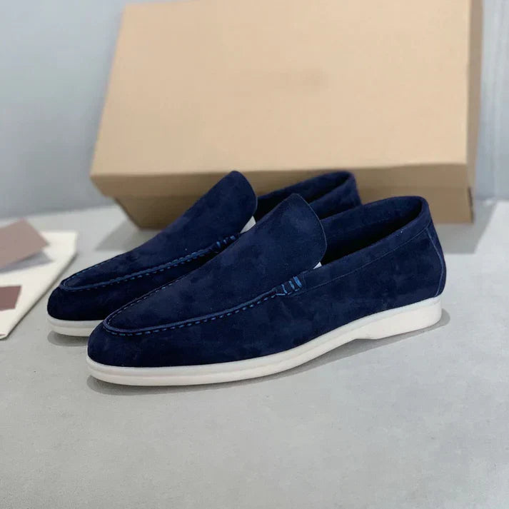 Stilfulde Loafers i Ruskind