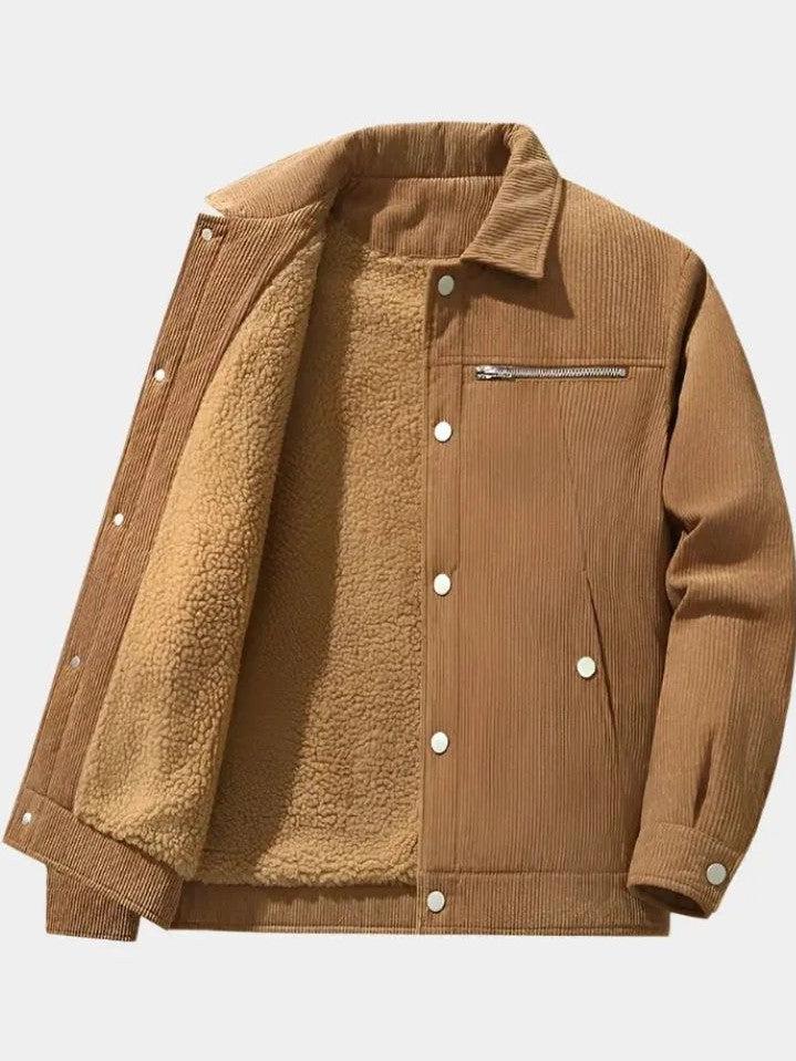 Corde | Corduroy Sherpa-jakke