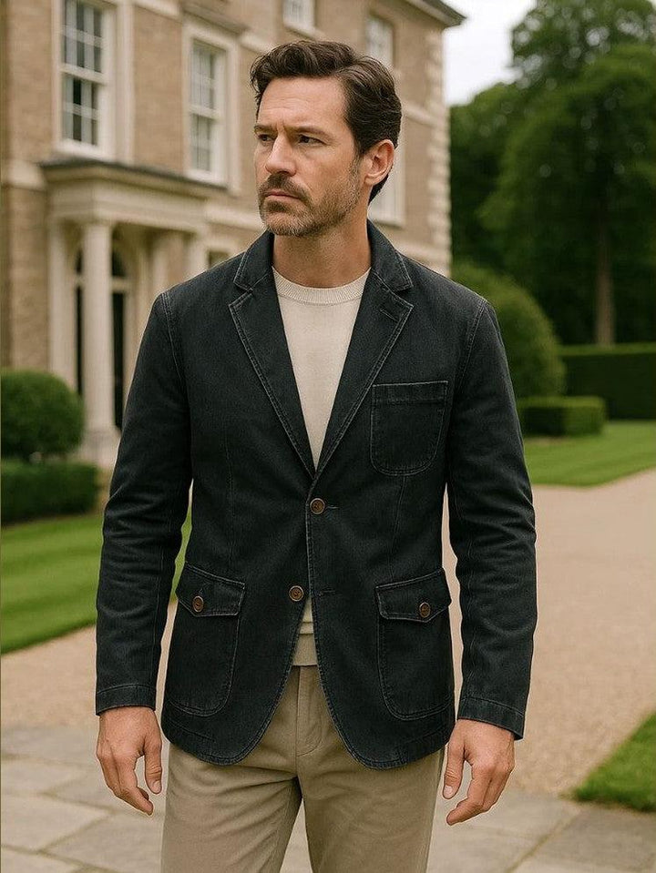 Covenant | Denim Blazer