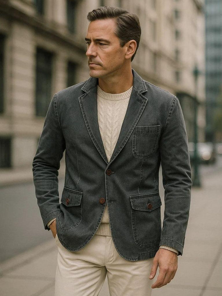 Covenant | Denim Blazer