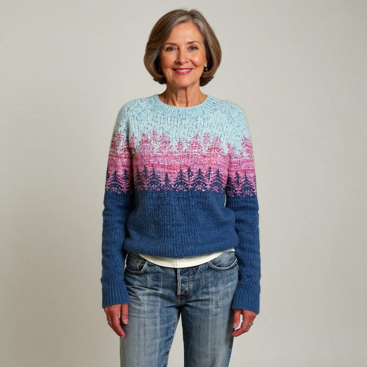 Cynthia | Retro Island Sweater