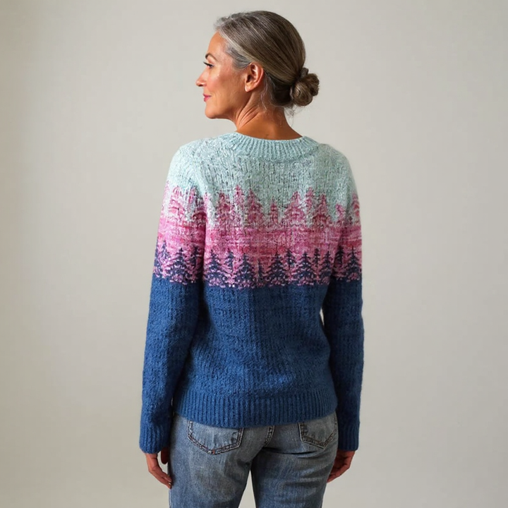 Cynthia | Retro Island Sweater