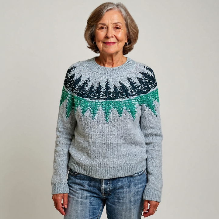 Danielle | Retro Island Sweater