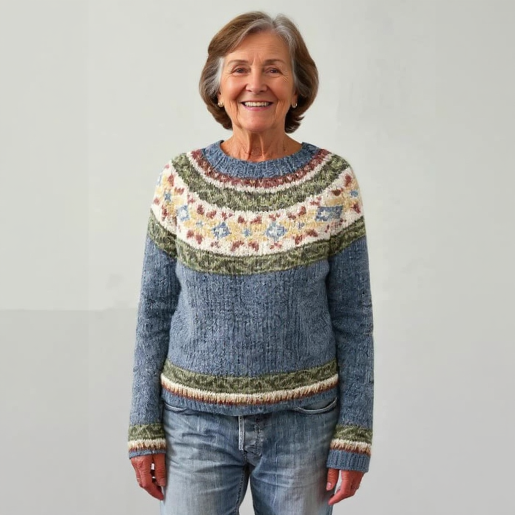 Deborah | Retro Island Sweater