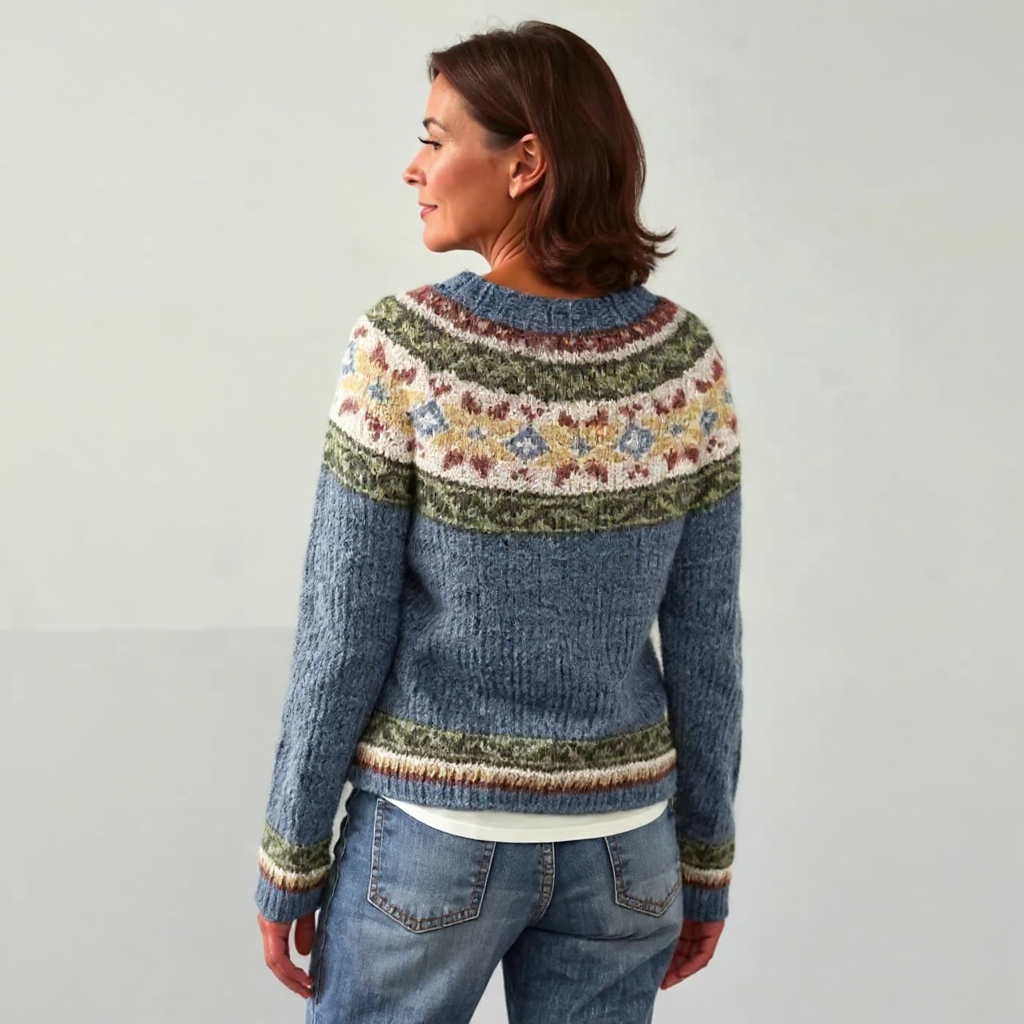 Deborah | Retro Island Sweater
