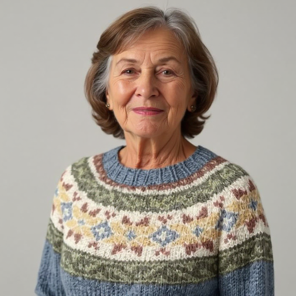 Deborah | Retro Island Sweater