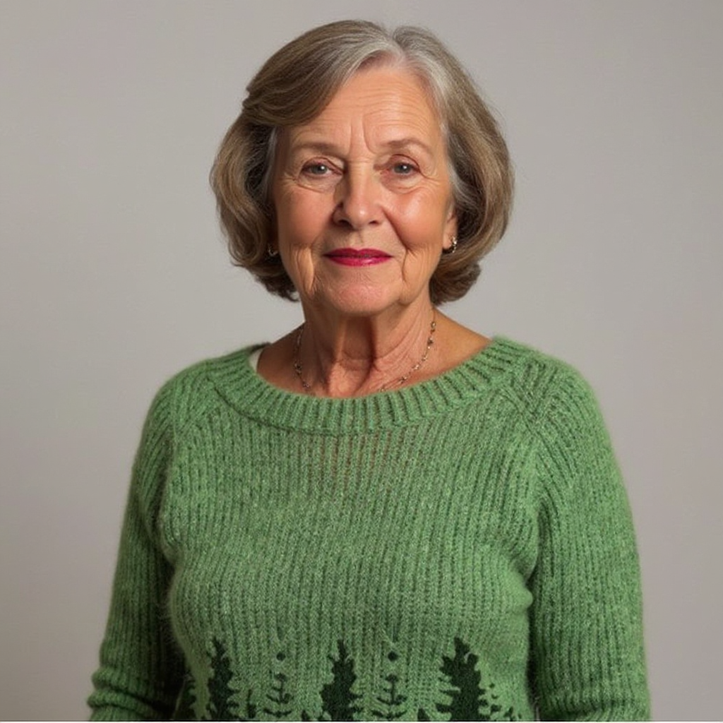 Diana | Retro Island Knit Sweater