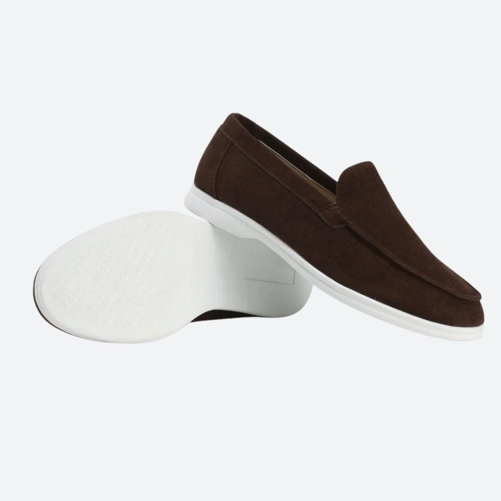 Elba Suede Slip-On Loafers