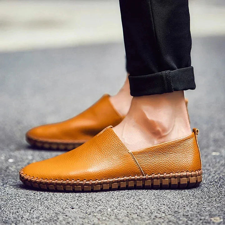 Chic Breathable Leather Loafers