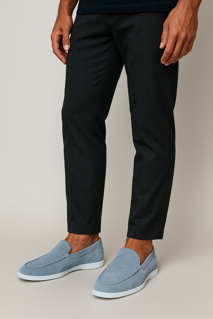 Smarte Loafers i Ruskind