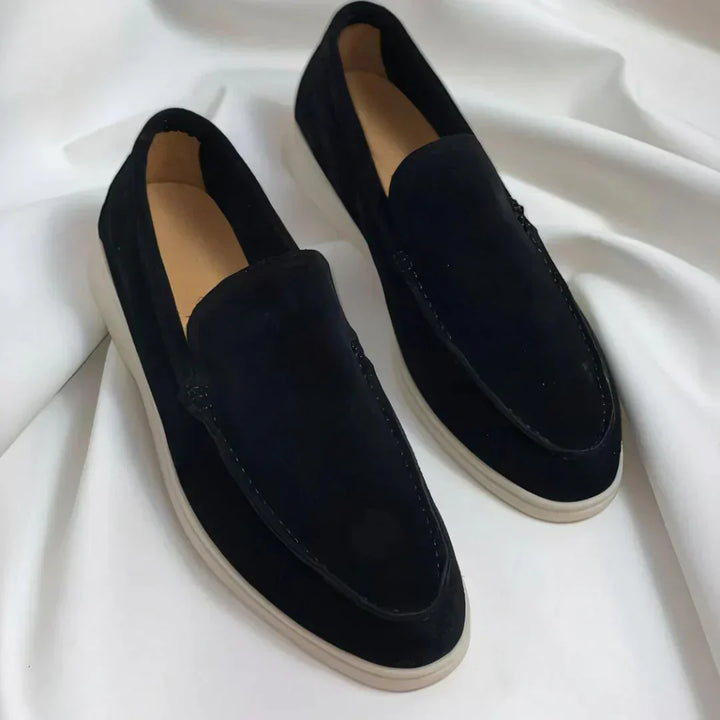 Smarte Loafers i Ruskind