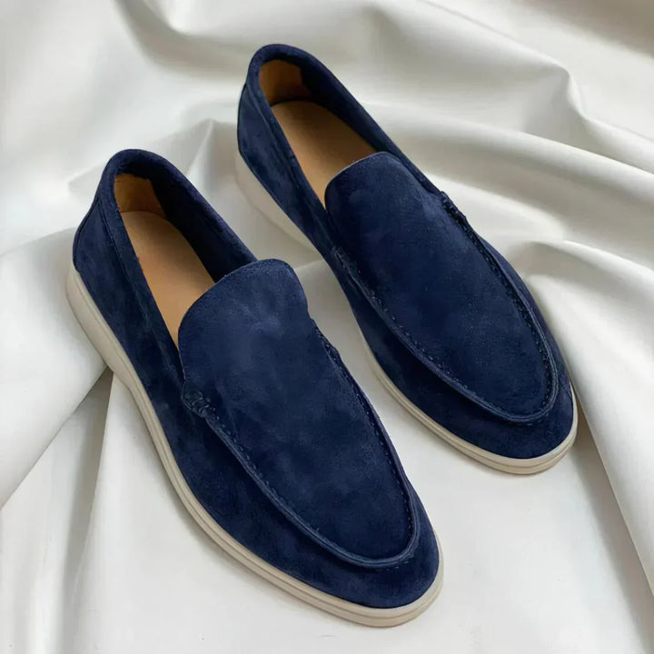 Smarte Loafers i Ruskind