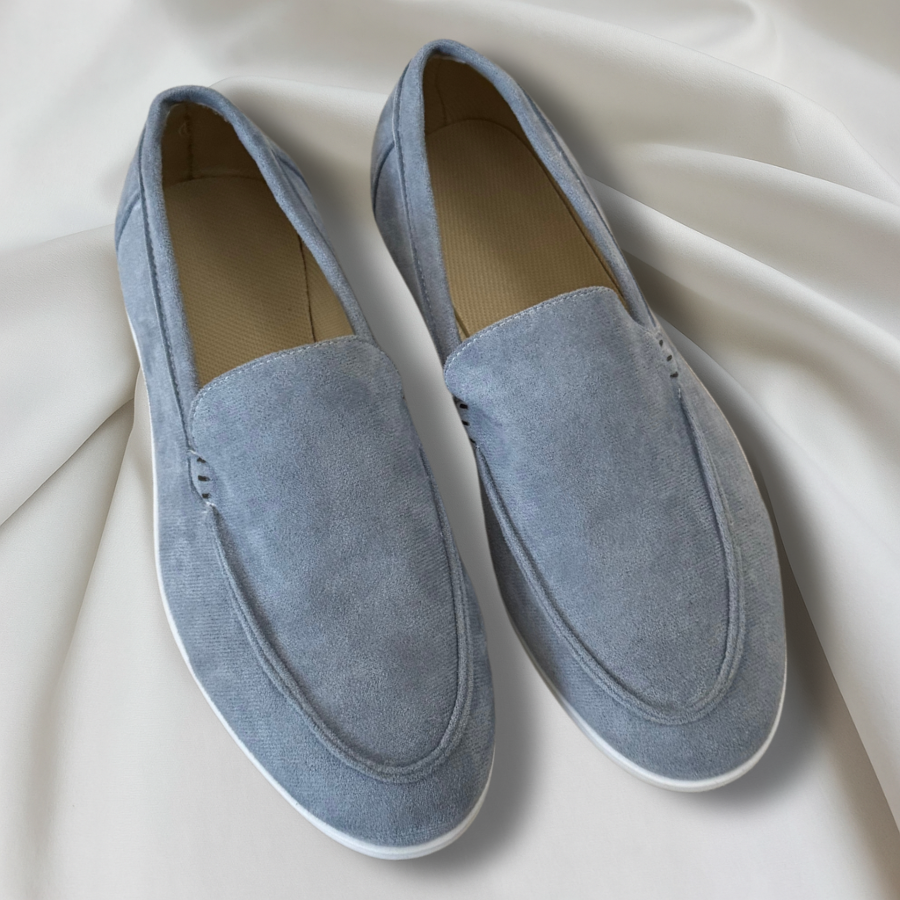 Smarte Loafers i Ruskind