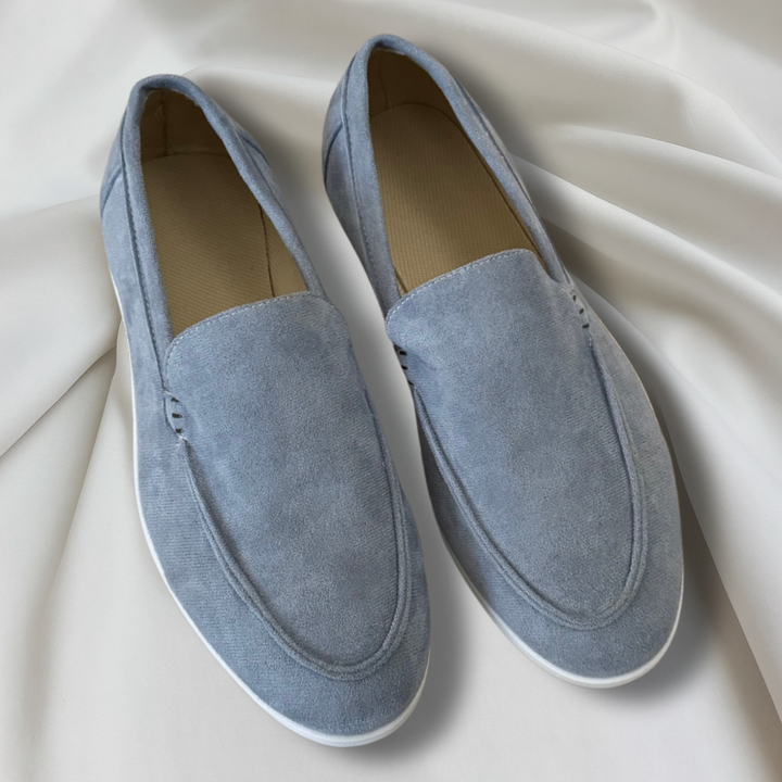 Smarte Loafers i Ruskind