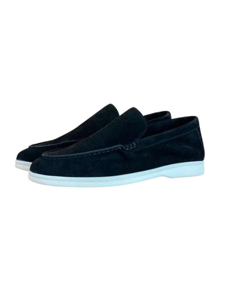 Smarte Loafers i Ruskind