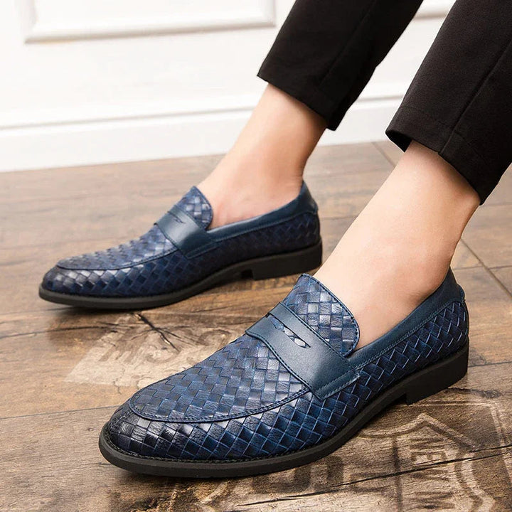 Chic Woven Loafers
