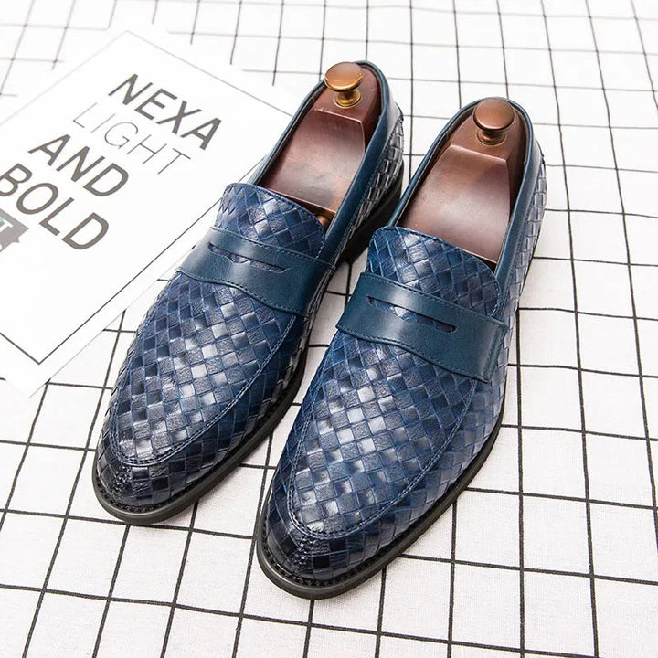 Chic Woven Loafers