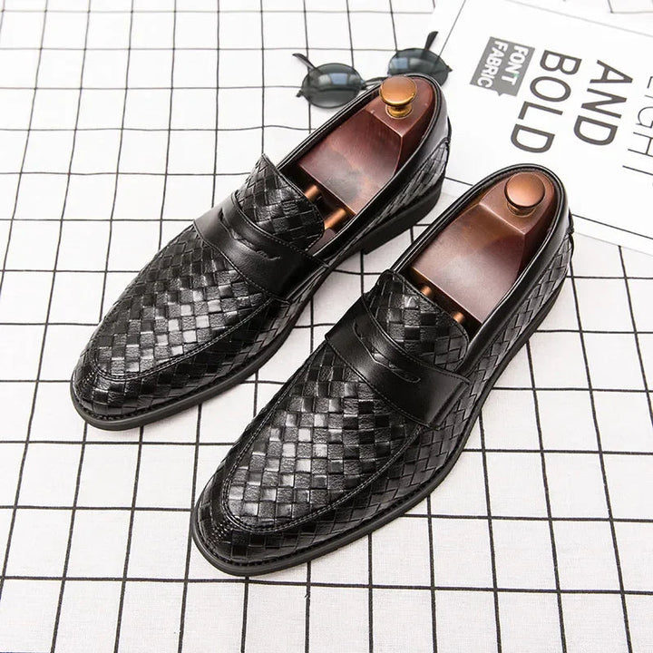 Chic Woven Loafers