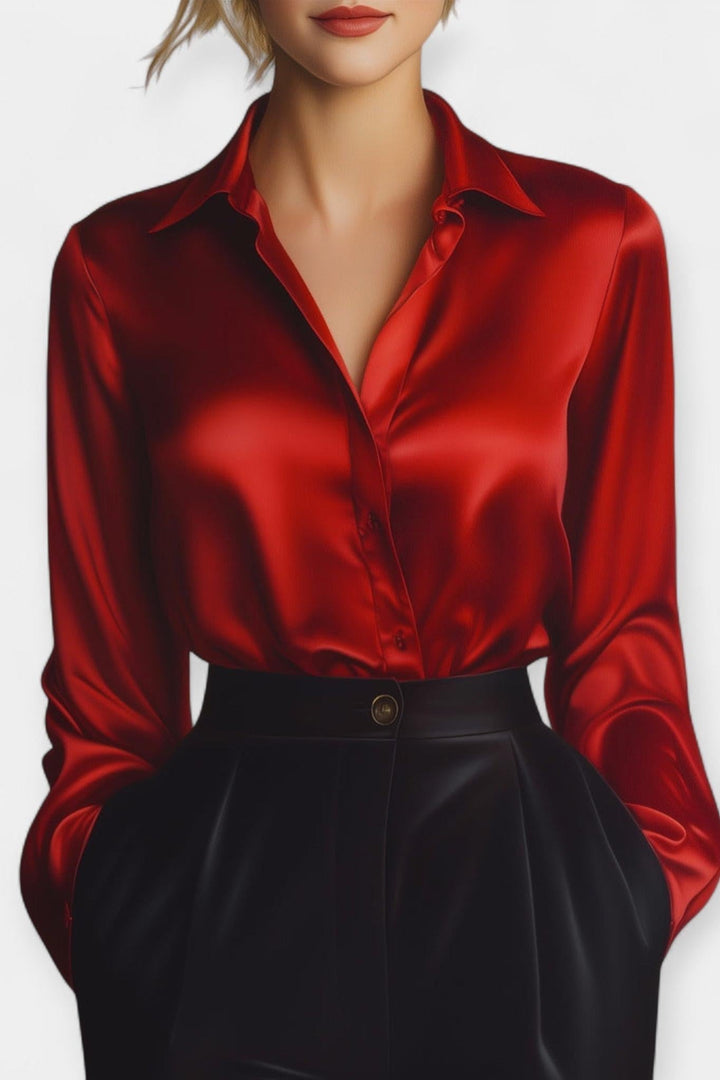 Ellen | Satin Shirt