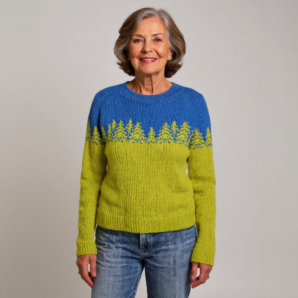 Ellen | Retro Island Sweater