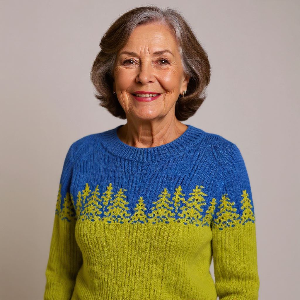 Ellen | Retro Island Sweater