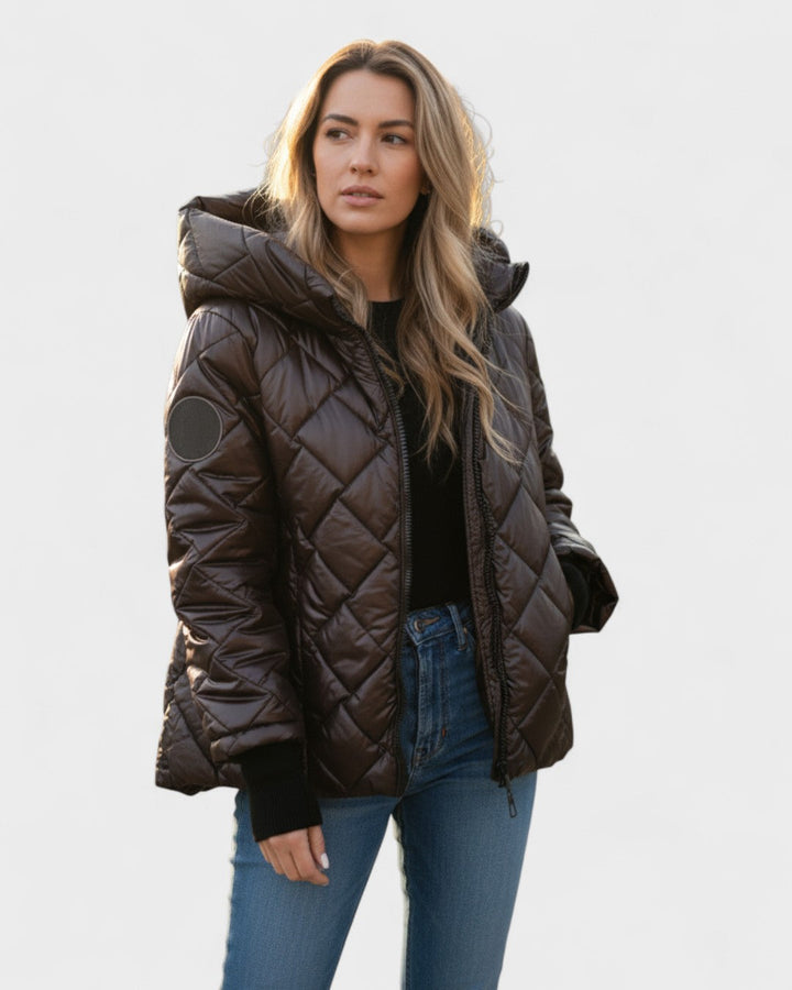 Ema™ | Elegant Jakke med Hætte