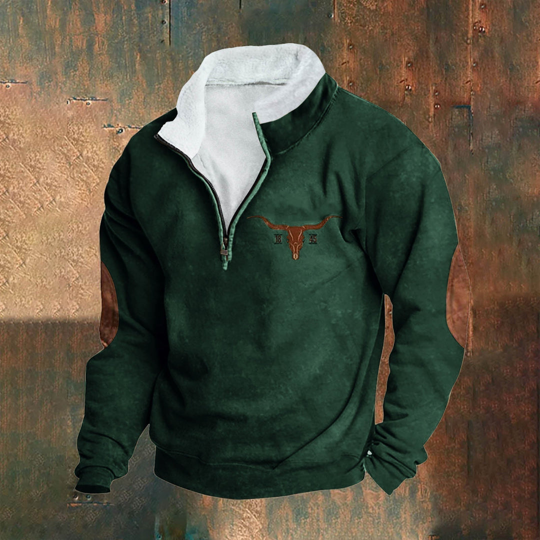 Émeric | Elegant sweater med halv lynlås