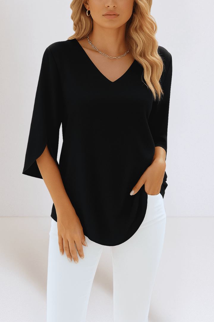 Emilie | V-Neck Blouse