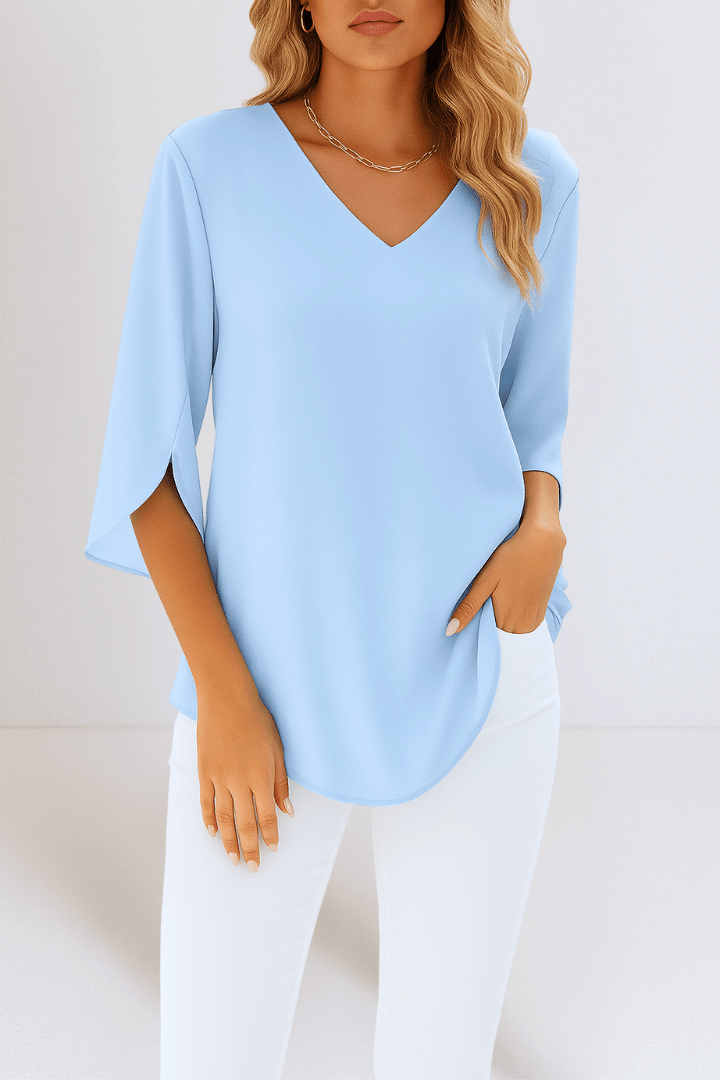 Emilie | V-Neck Blouse