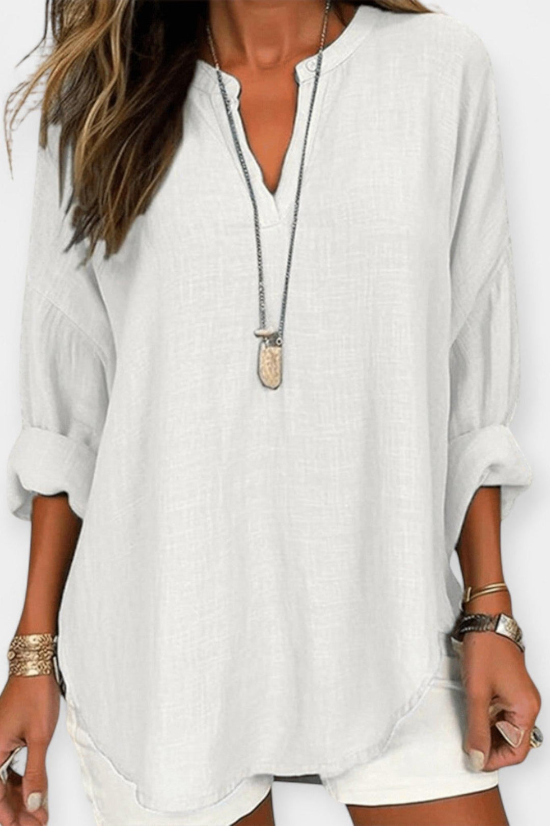 Emma | Lightweight Cotton Shirt