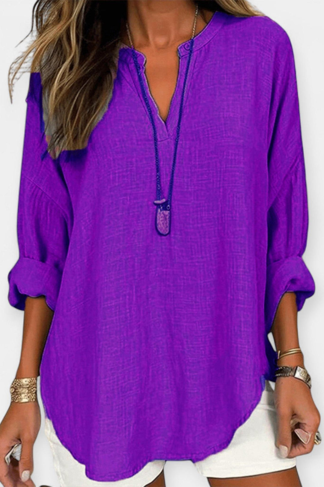 Emma | Lightweight Cotton Shirt