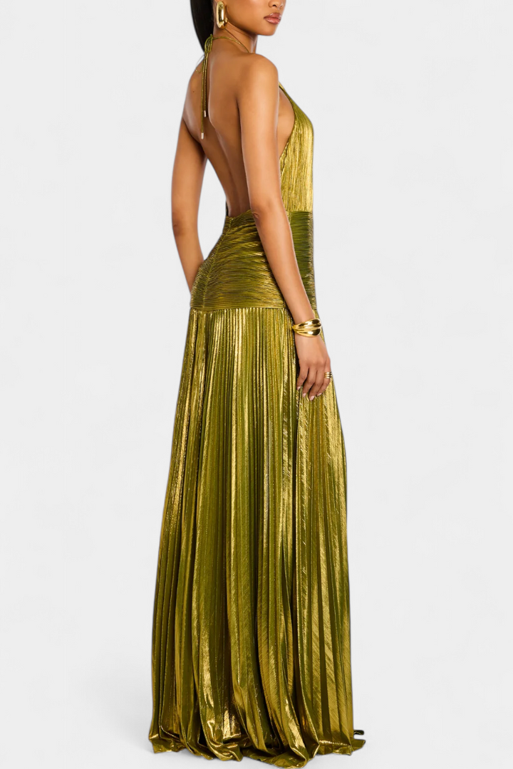 Emma | Metallic Dress