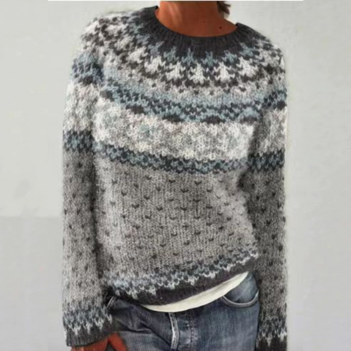 Erica | Retro Island Sweater