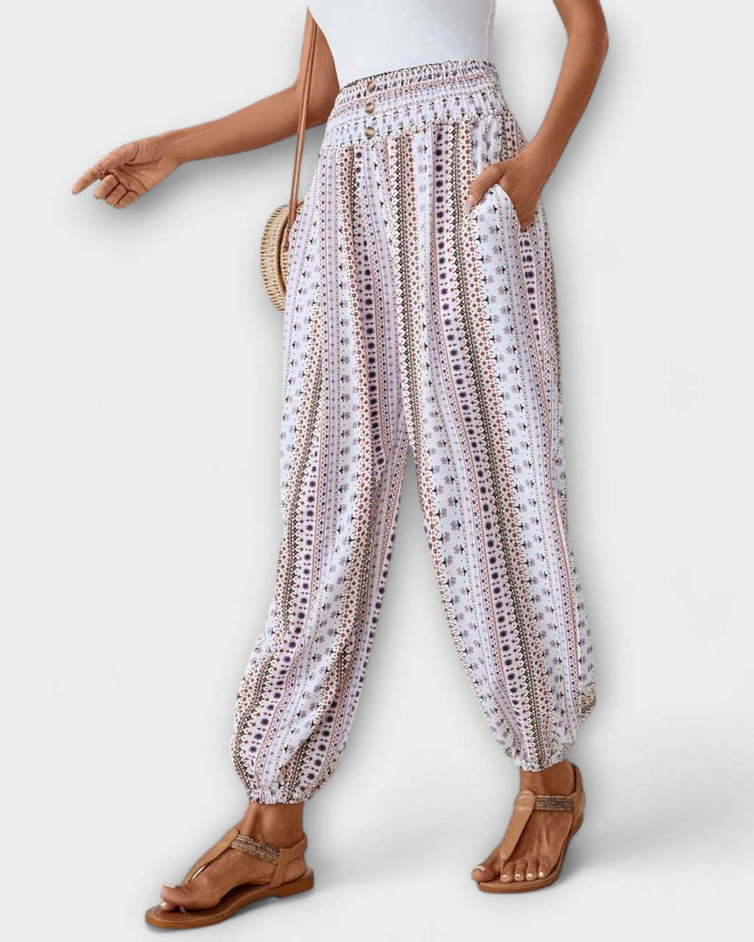 Etno-Inspired Trousers