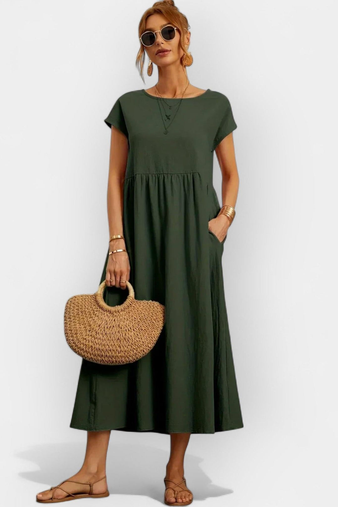 Filippa | Cotton Midi Dress