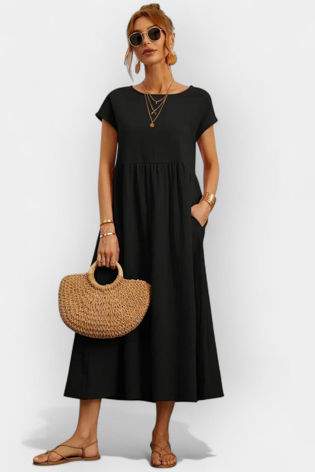 Filippa | Cotton Midi Dress