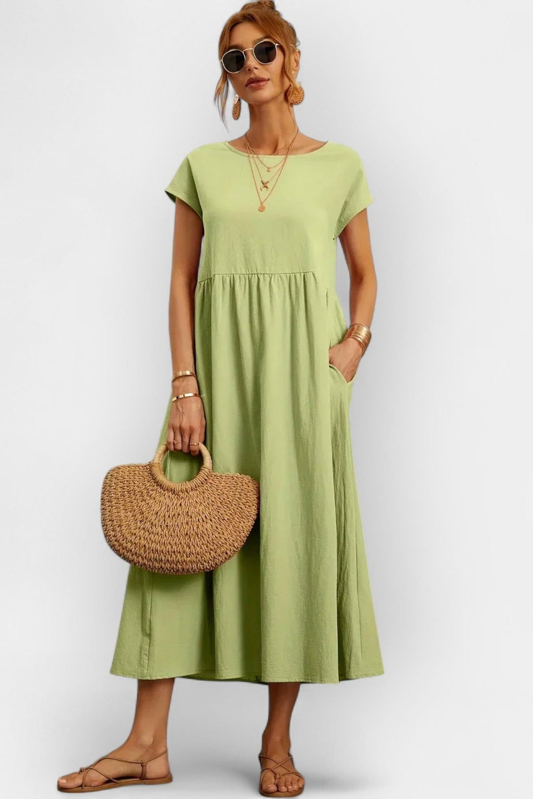 Filippa | Cotton Midi Dress