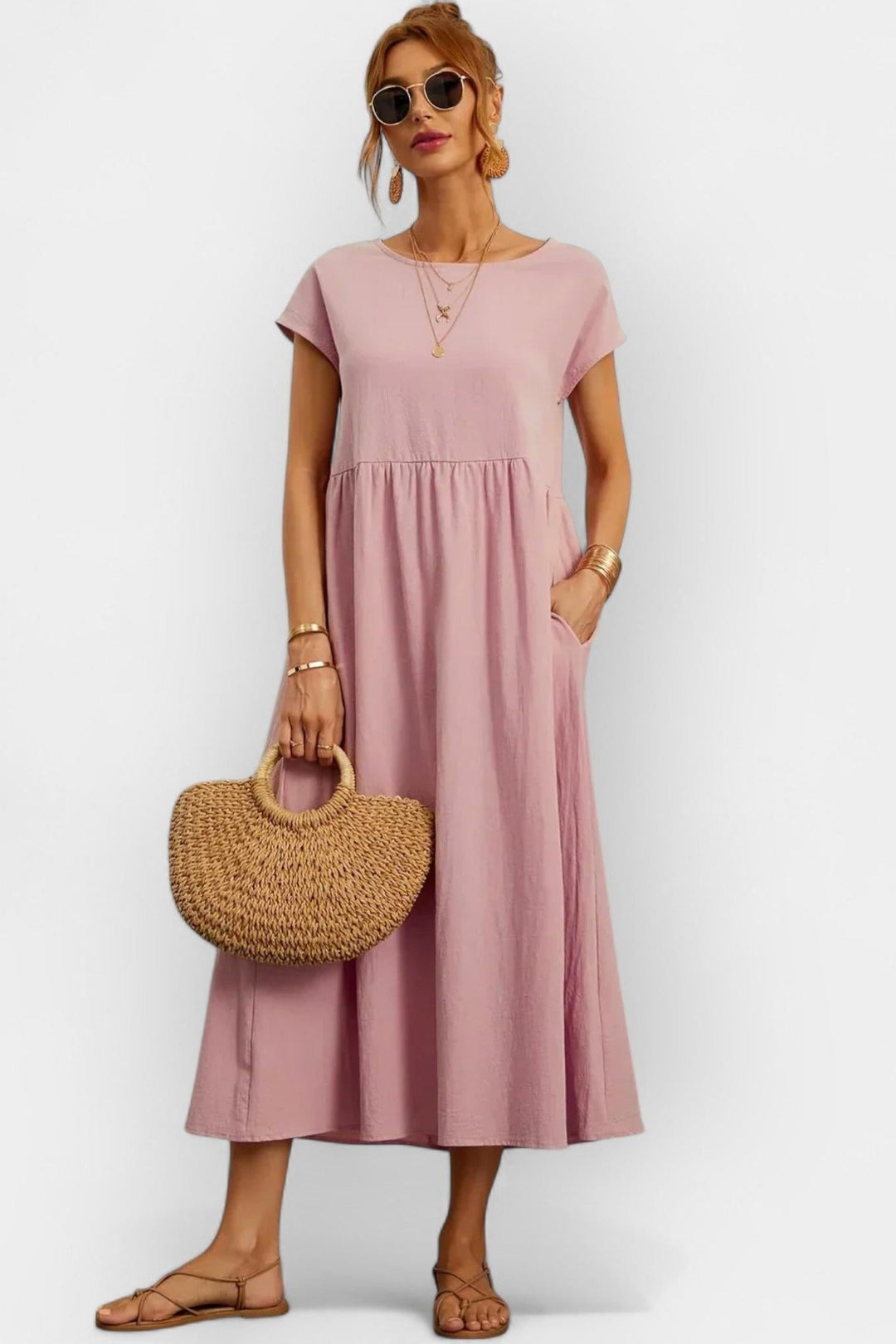 Filippa | Cotton Midi Dress