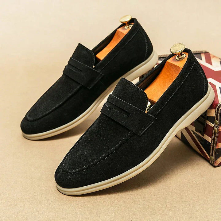 Chic Suede Loafers from Firenze