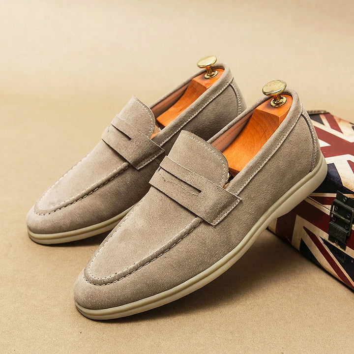 Chic Suede Loafers from Firenze