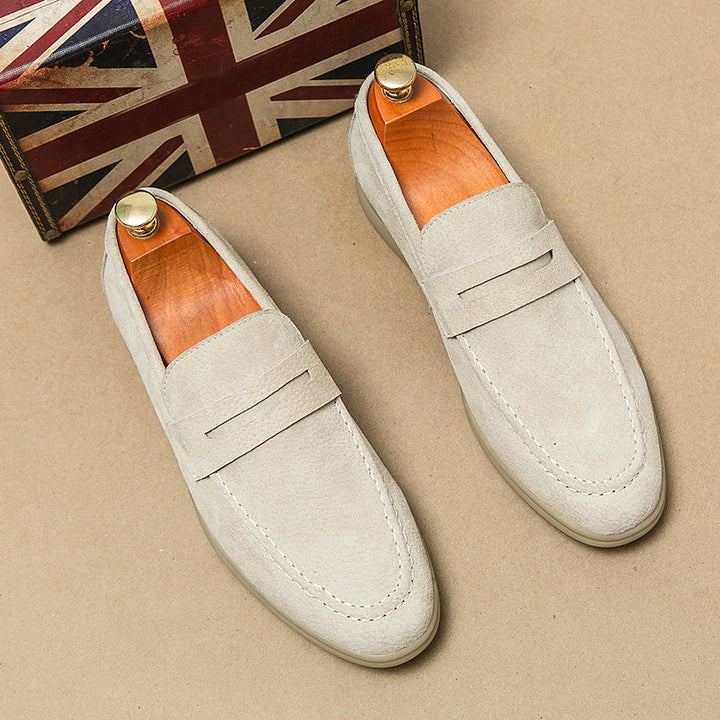 Chic Suede Loafers from Firenze