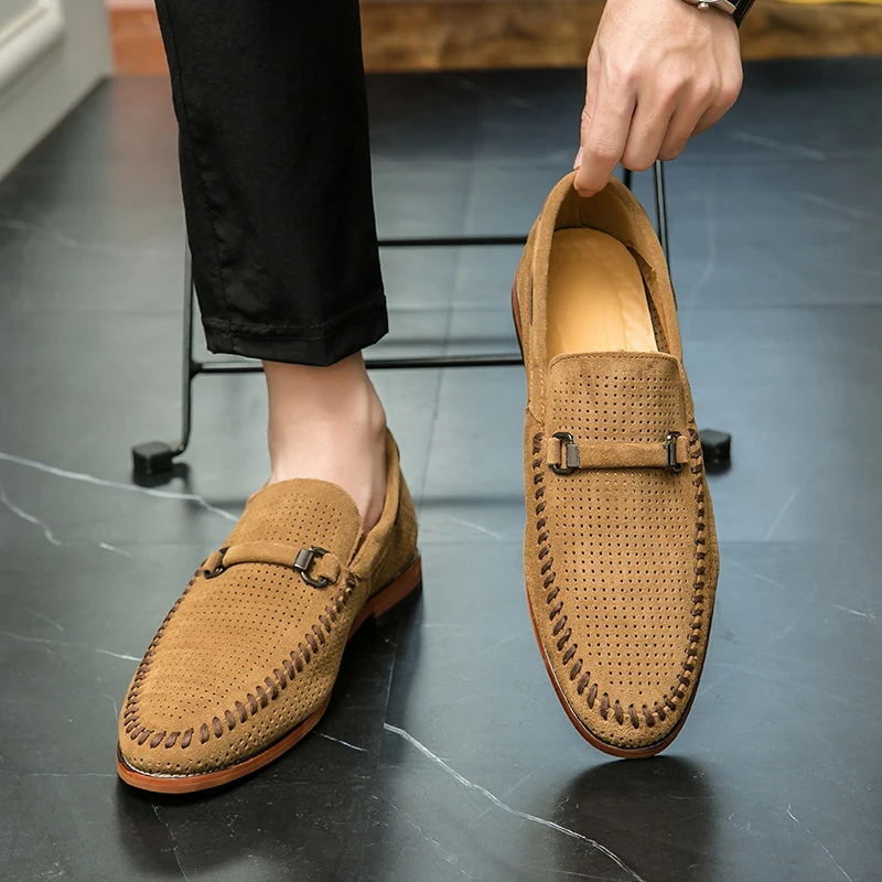 Firenze Suede Slip-On Shoes