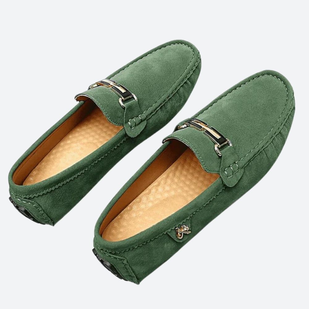 Formentera Suede Slip-On Loafers