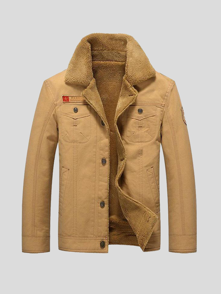 Frederik | Eksklusiv Læderjakke i Lammeskind